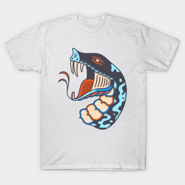 Frost snake T-Shirt by robchick